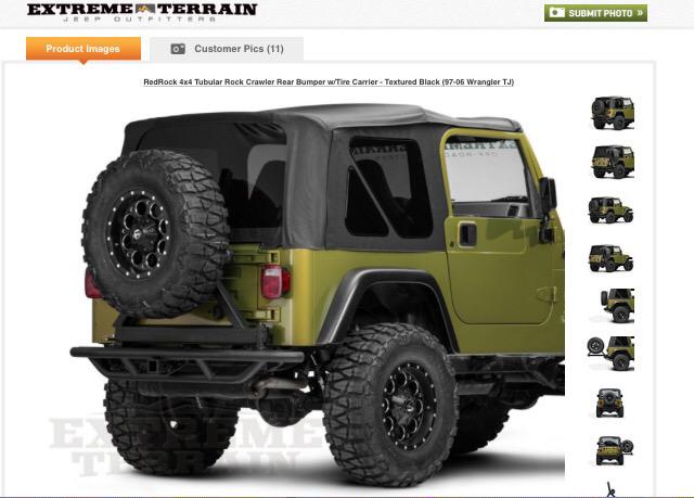 IndianaJeepers's tweet photo. Happy birthday to me! Just ordered bumper &amp; tire carrier. Thanks @extremeterrain #freeshirtformybday? http://t.co/mF9DXfT7Mm