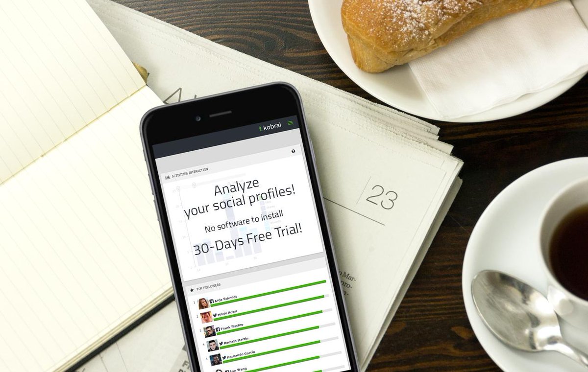 Kobral.com the social revolution. Analyze all you #socialmedia and find out the engagement! #SMM