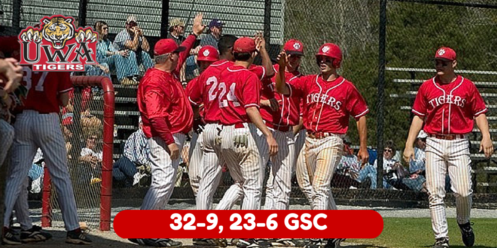 GulfSouth's tweet photo. RT this if you think @UWAAthletics  will beat UAH this weekend, hold onto first and host the 2015 #GSCBB Tournament. http://t.co/2pZdsd9nyY
