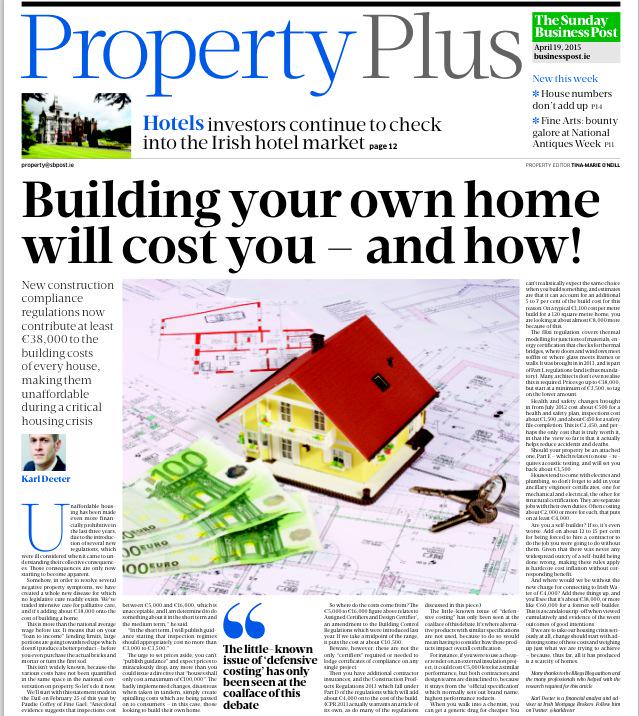 €38,000!... the cost of compliance regulations for a new home 
<a href="/karldeeter/">karldeeter ⭐</a> <a href="/sundaybusiness/">Fred</a>
