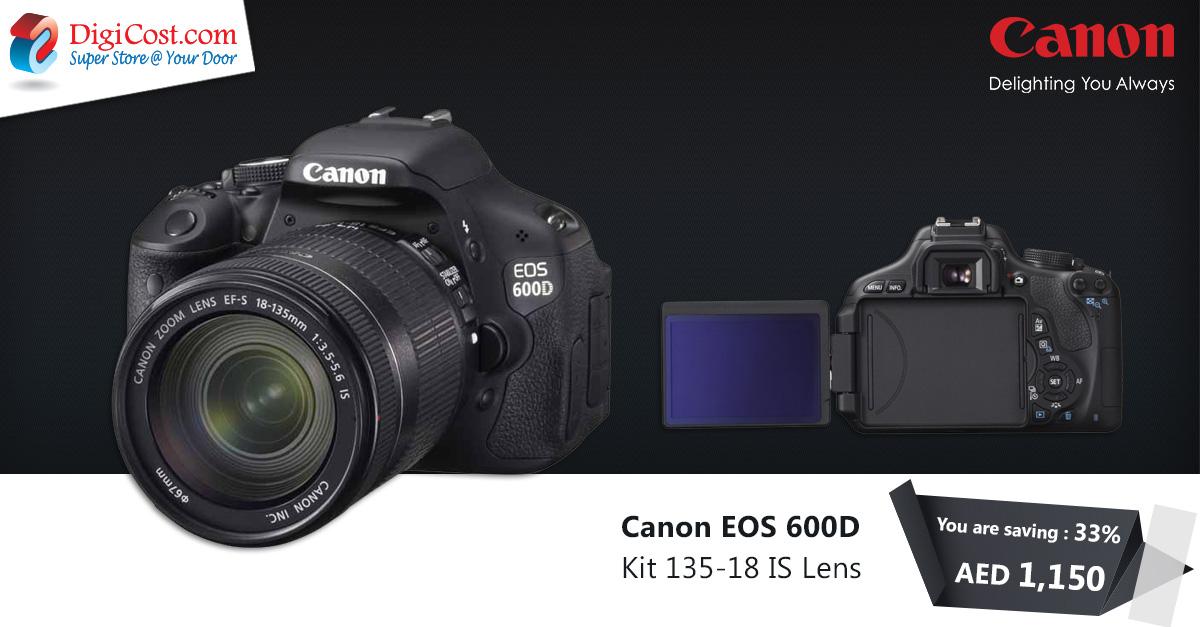 digicost1's tweet photo. SAVE 1,150AED -SAVE 33%
#Canon EOS 600D Kit 18-135 IS Lens
http://t.co/KClHm647Ln
@Canon
#DigiCost #UAE #Dubai http://t.co/5iDiUgUHNH