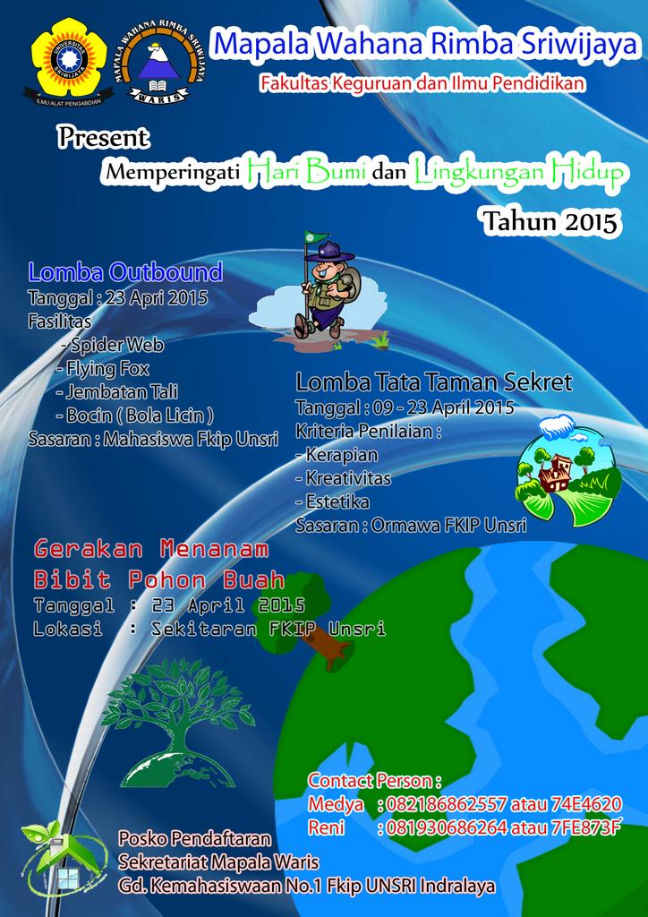 MapalaWaris's tweet photo. Lomba Out-Bound dan donor darah kamis 23 April 2015 jam 13.00 GRATIS (khusus mahasiswa fkip unsri) cc @bemfkipUnsri_ http://t.co/CX1RQPA30j