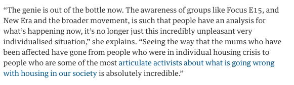 Let's have a housing revolution! Interview with activist Heather Kennedy in today's Guardian: theguardian.com/society/2015/a…