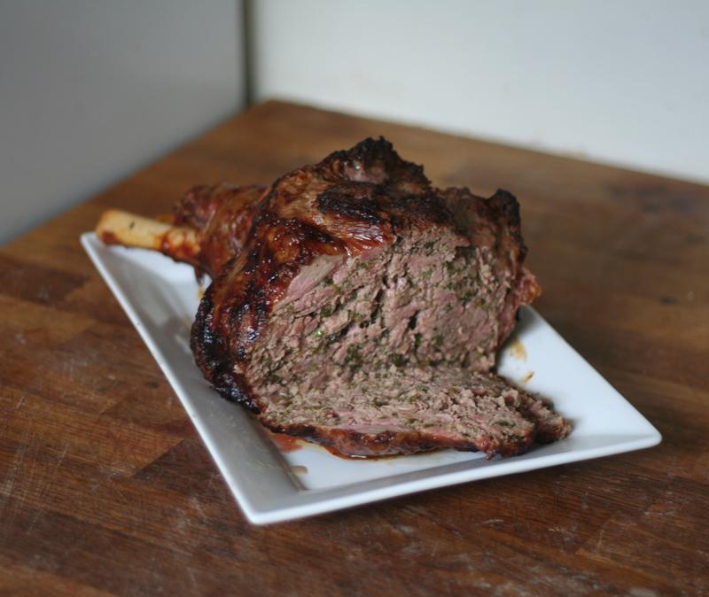 wotchers's tweet photo. #TodayInMyKitchen Elizabeth Philipps' Roast, Stuffed Leg of Lamb, 1695 @WellcomeLibrary #MS3082 http://t.co/z1d784TeLo