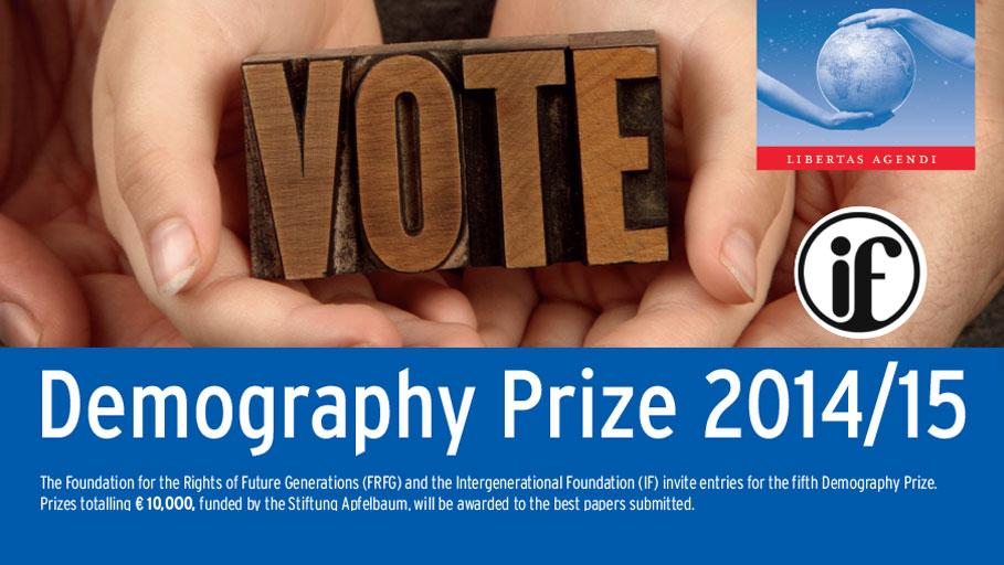 electoralreform's tweet photo. Student of politics? Enter #FRFG & @inter_gen’s #DemographyPrize to win a share of €10,000 http://t.co/7MpQAnH8jH http://t.co/SC2b7ehoZM