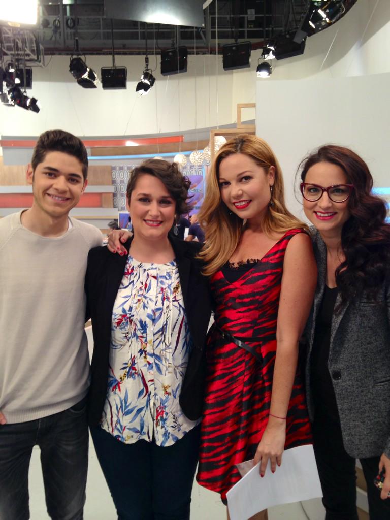 A punto de arrancar en <a href="/LaMananaTVE/">Jorge Alejandro Rivera</a>  <a href="/Fabian_MChef/">Fabián</a> <a href="/saramchef3/">Sara MasterChef 3</a> <a href="/AmandaLPostre/">Amanda Laporte</a>