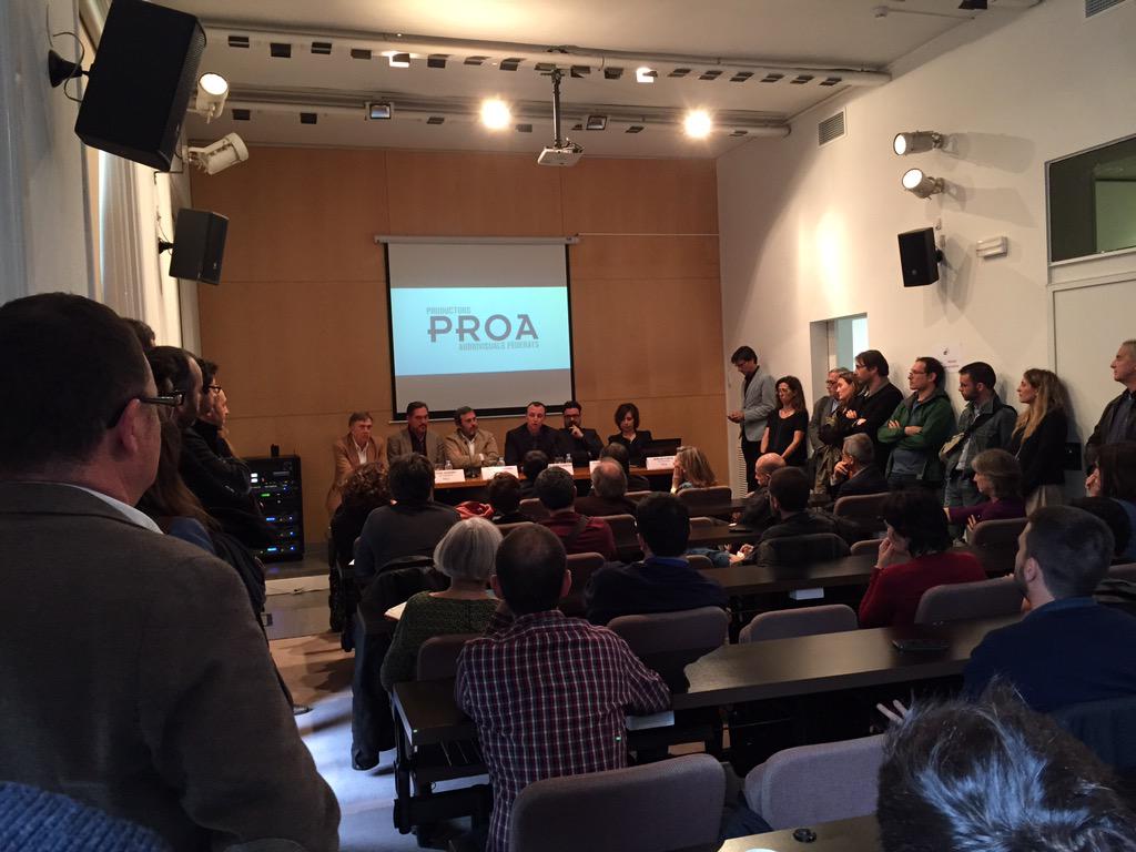 guillemsans's tweet photo. La producció independent diu prou #salvemTV3 #proadiuprou http://t.co/KqWUwE9A1N