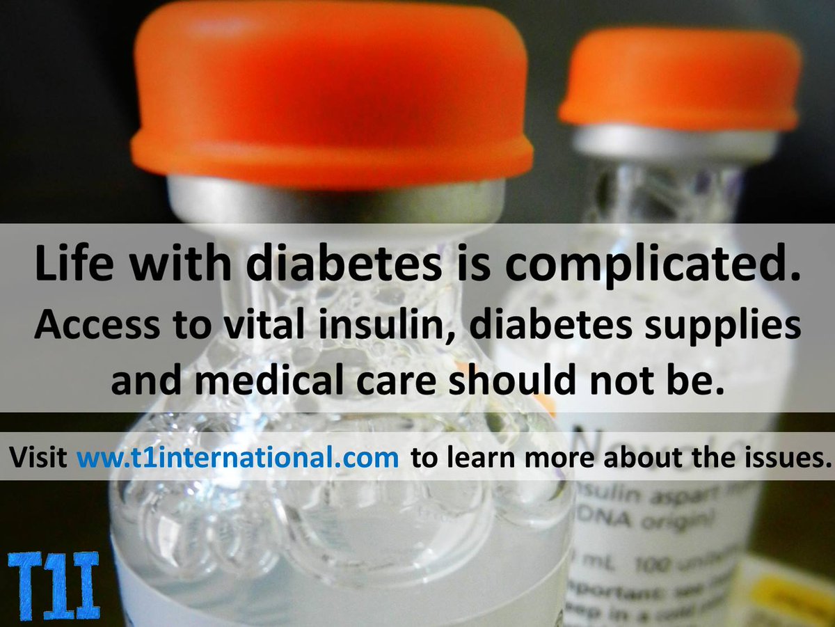 t1international's tweet photo. #IWishPeopleKnewThatDiabetes test strips, insulin, education &amp; support are vital 4 survival &amp; not accessible to many. http://t.co/QIVESKpYH6
