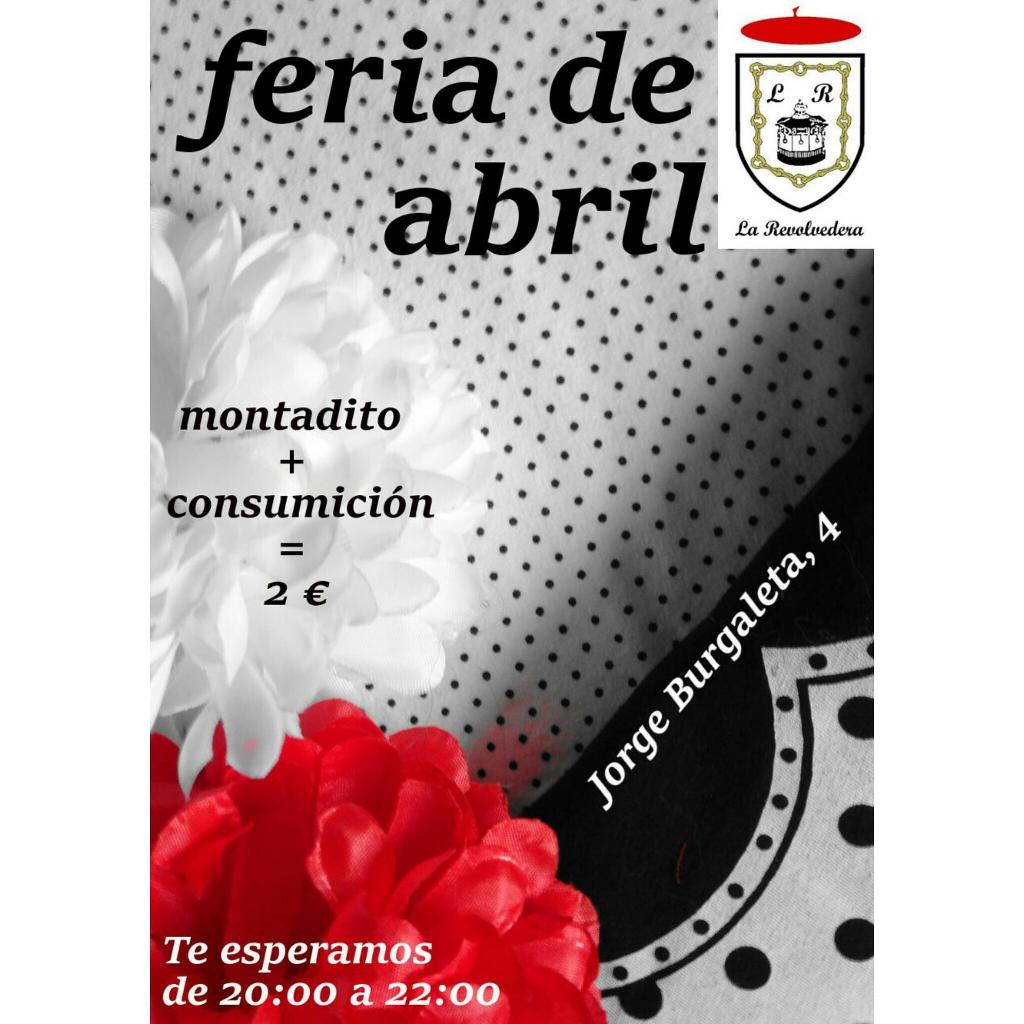 9_Ainhoa's tweet photo. Este sábado os esperamos en la peña Revolvedera para disfrutar de nuestra feria de abril. http://t.co/8hH4r7Z41r