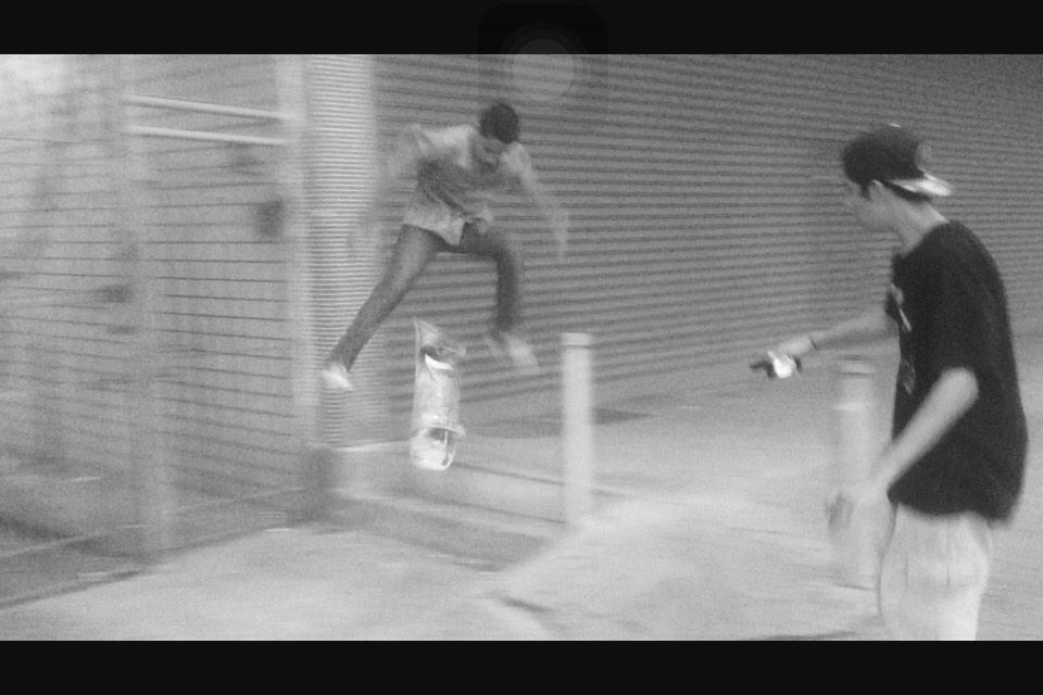 tqrsktmafia's tweet photo. Varial Heel do @Arthur_Scarinci descendo o palco, imagem de @teixeiraskt #taquaraskatemafia #taquaracity #home http://t.co/gQaHTsUdhl