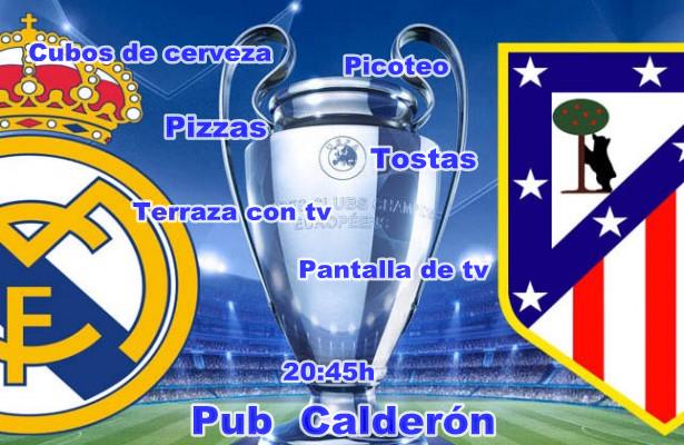 A partir de las 20:45h gran partido de champions.2 equipos españoles,1 solo vencedor.
Disfrutalo en un gran ambiente