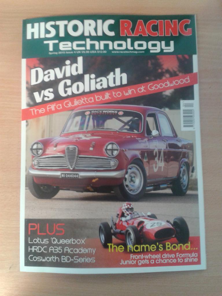 HistoricRace's tweet photo. Look what's just turned up at the Historic Racing Technology office! Issue four is out now: http://t.co/2svpSNiDOE