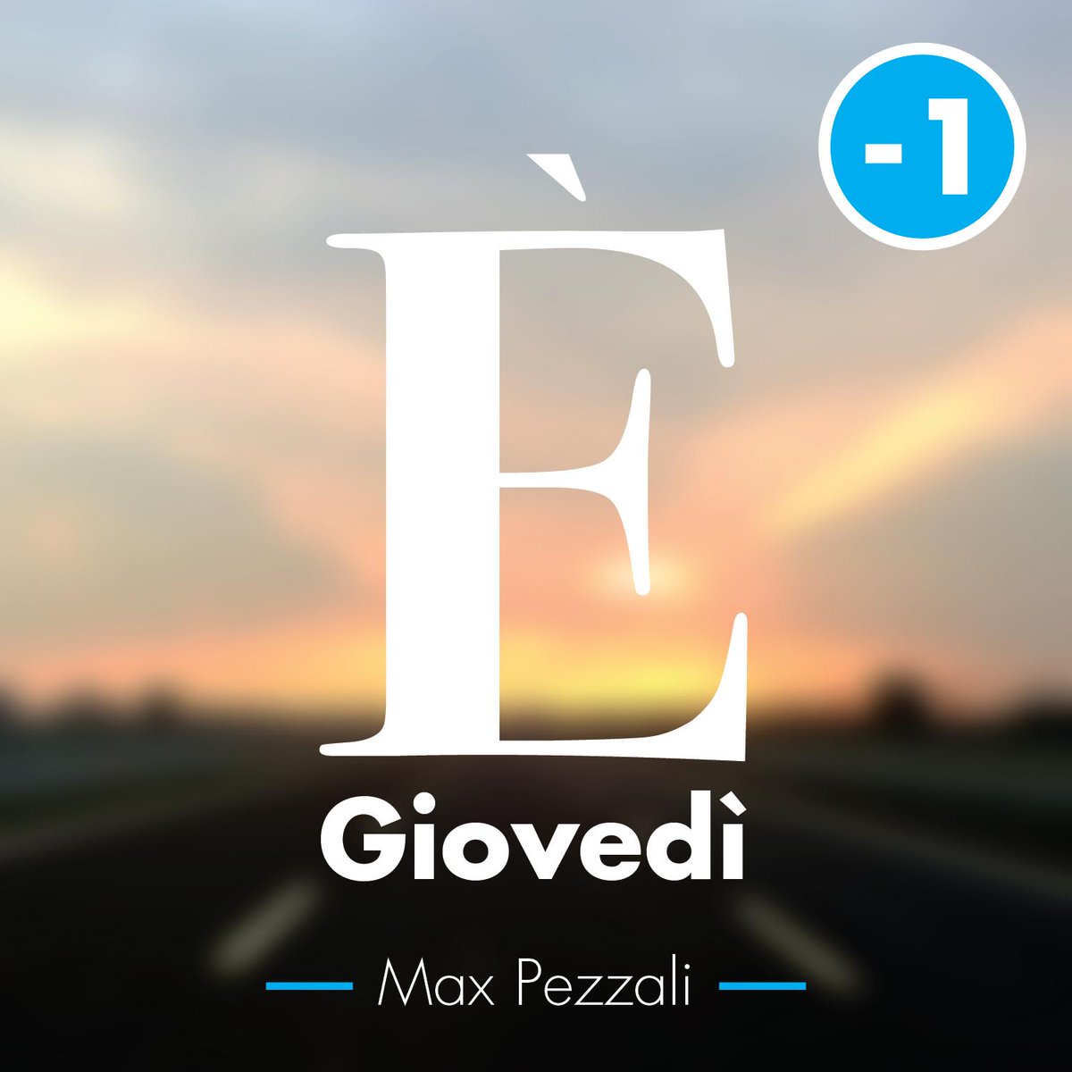 MaxPezzali's tweet photo. #èGiovedì
- 1 giorno al mio #nuovosingolo http://t.co/CNVAoJtIOo