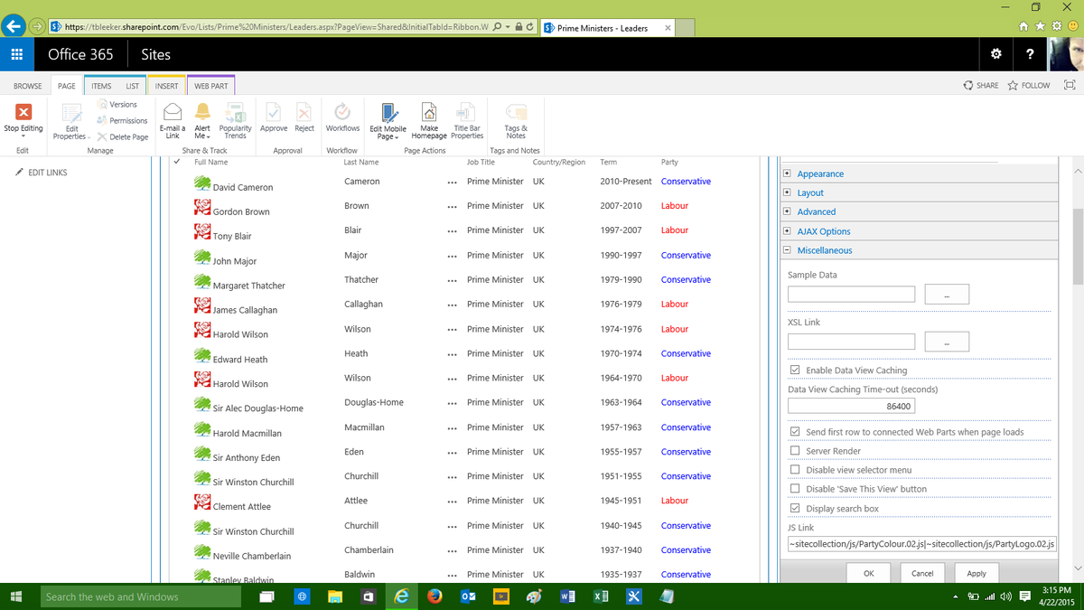 toddbleeker's tweet photo. URL from my #SPEvo JSLink session this morning: http://t.co/rQlf4IajE6
I just added a few screenshots too! <Todd /> http://t.co/ndlrsSymet