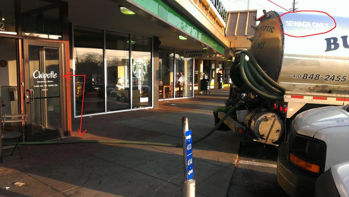 thirstycat's tweet photo. Don't even want to think about where that hose has been. Thankfully you can't smell over twitter! #ChipotleStinks http://t.co/23XyY1qTdp