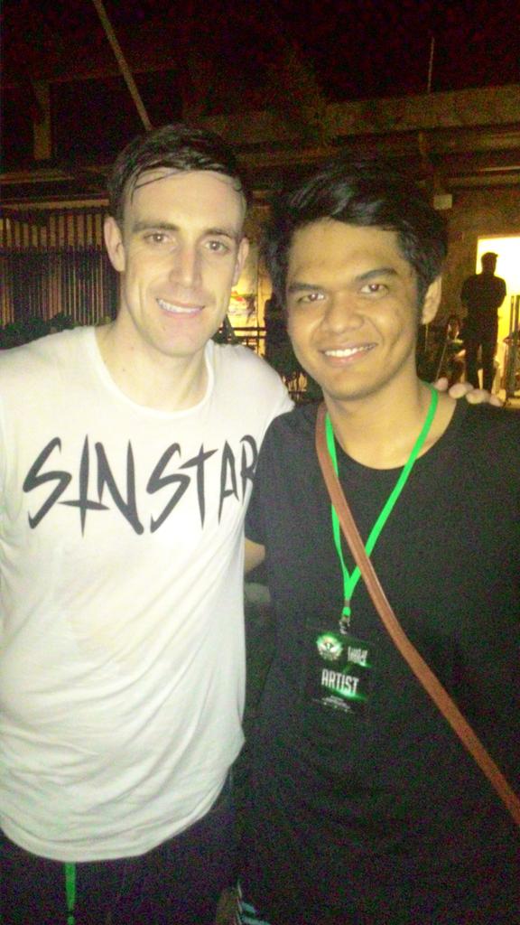 ShaffRaffzey's tweet photo. @MysteriousFest He is KEARNAGE @bryankearney the Trance superstar #ALOT2014 http://t.co/7qVlyk8zjz