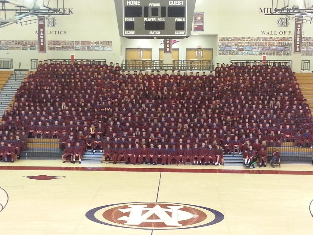 MILL CREEK CLASS OF 2015. HAWKS