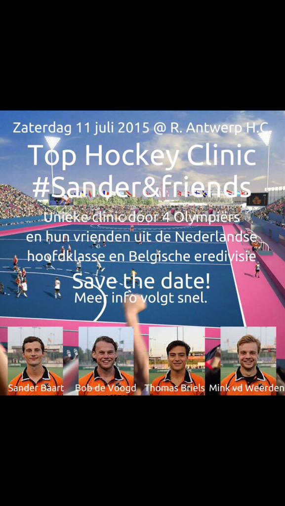 Save the date! 11/07/2015 more info soon! #sanderandfriends #hockey #clinic #summer