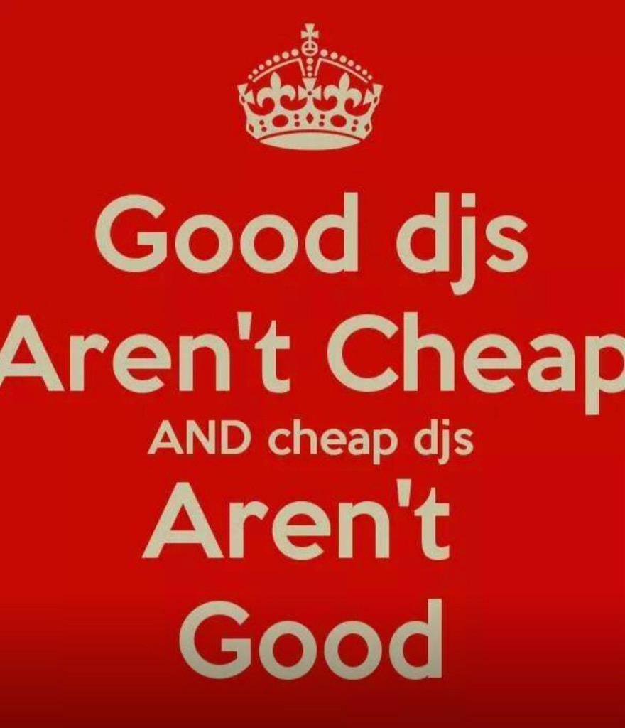 shadesevents's tweet photo. Do you think if you get the cheapest DJ he or she will make your wedding memorable for the right reasons? http://t.co/XTmbiu0J1W