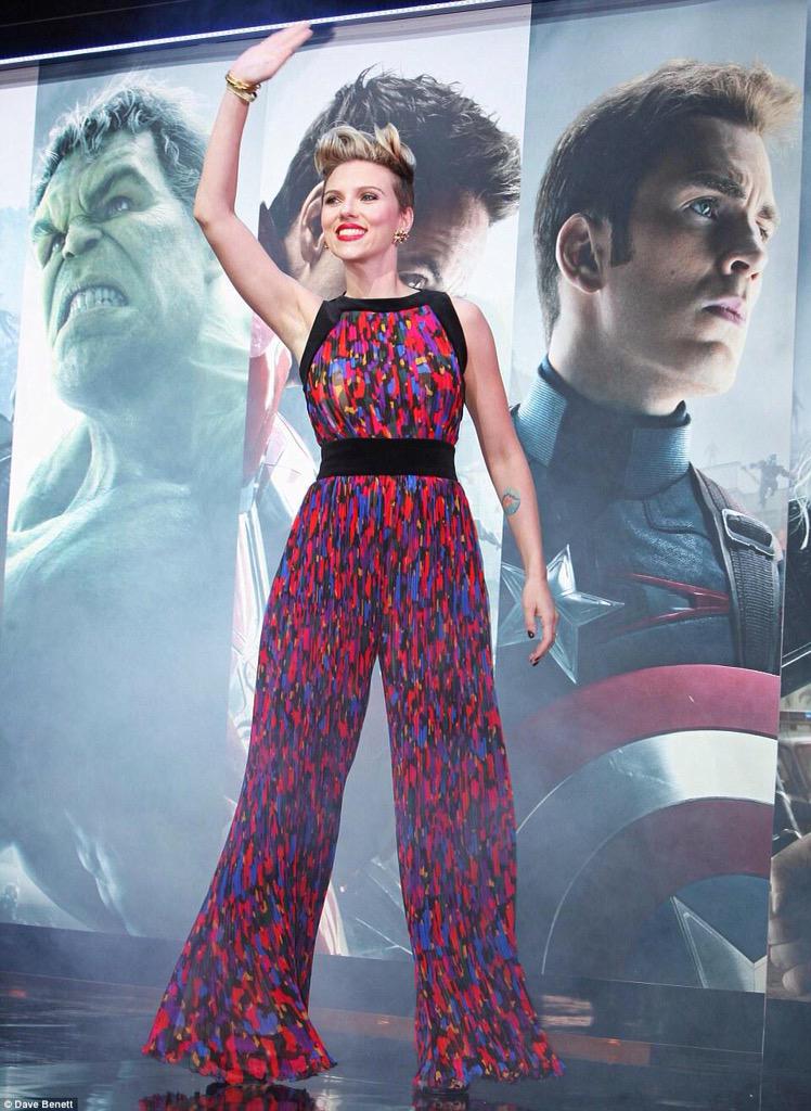 Mikepocock's tweet photo. She went for classic &amp; elegant nails last night for the #AvengersAgeOfUltron premiere @CHANEL #malice @StreetersLDN http://t.co/5XmLoU9w2E