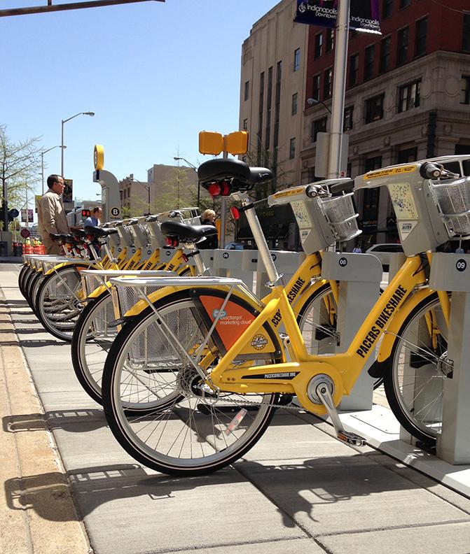 Colliers_Indy's tweet photo. Happy 1st birthday @Pacersbikeshare! http://t.co/Zvy8rVJM0G