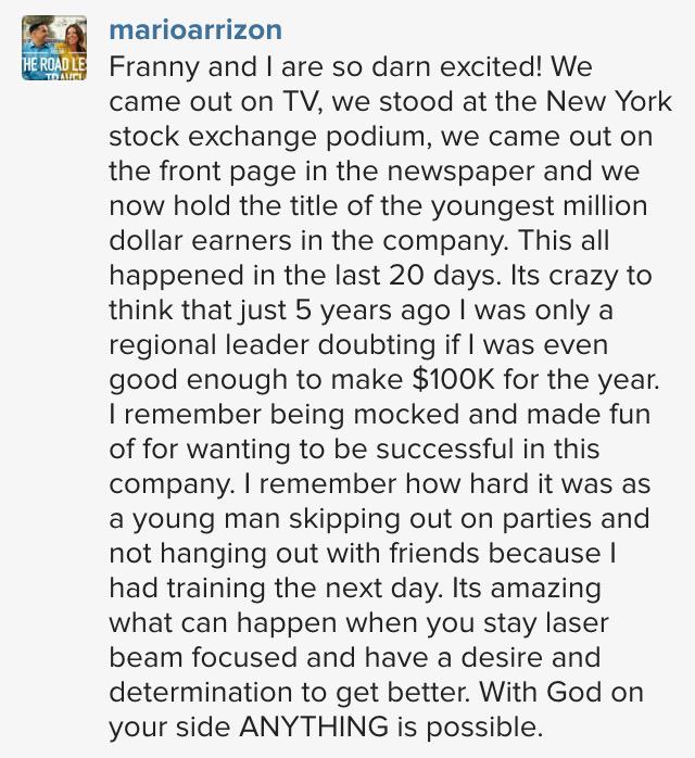 OmarSnsd's tweet photo. Read this, seriously read what can happen when YOU make a DECISION! Super PROUD of Mario &amp; Franny! http://t.co/kb0ibX6rYT