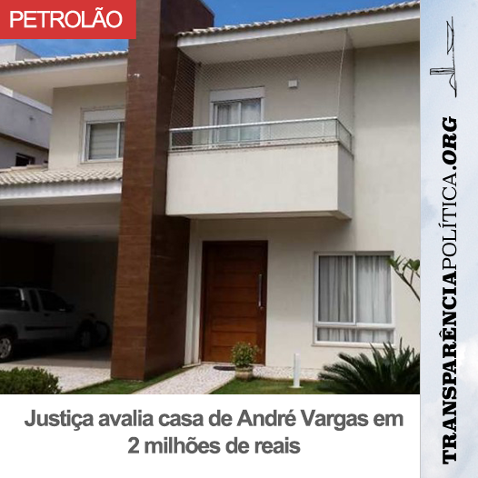 transppolitica's tweet photo. PETROLÃO: Justiça avalia casa de André Vargas em 2 milhões de reais. http://t.co/RnoQq7u3fI http://t.co/yObVgjTxTn