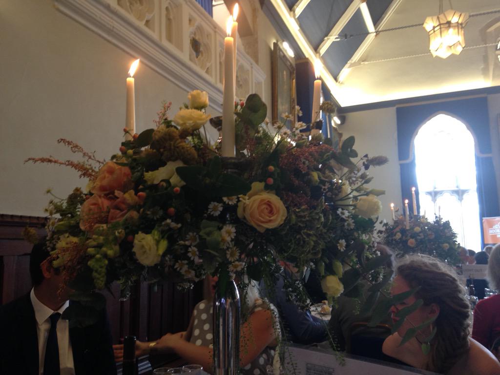 <a href="/HookyBrewery/">Hook Norton Brewery</a> #prideofhooky let lunch commence great flowers thanks to <a href="/Hibiscus_Floral/">Claire Higgs</a> for a super display