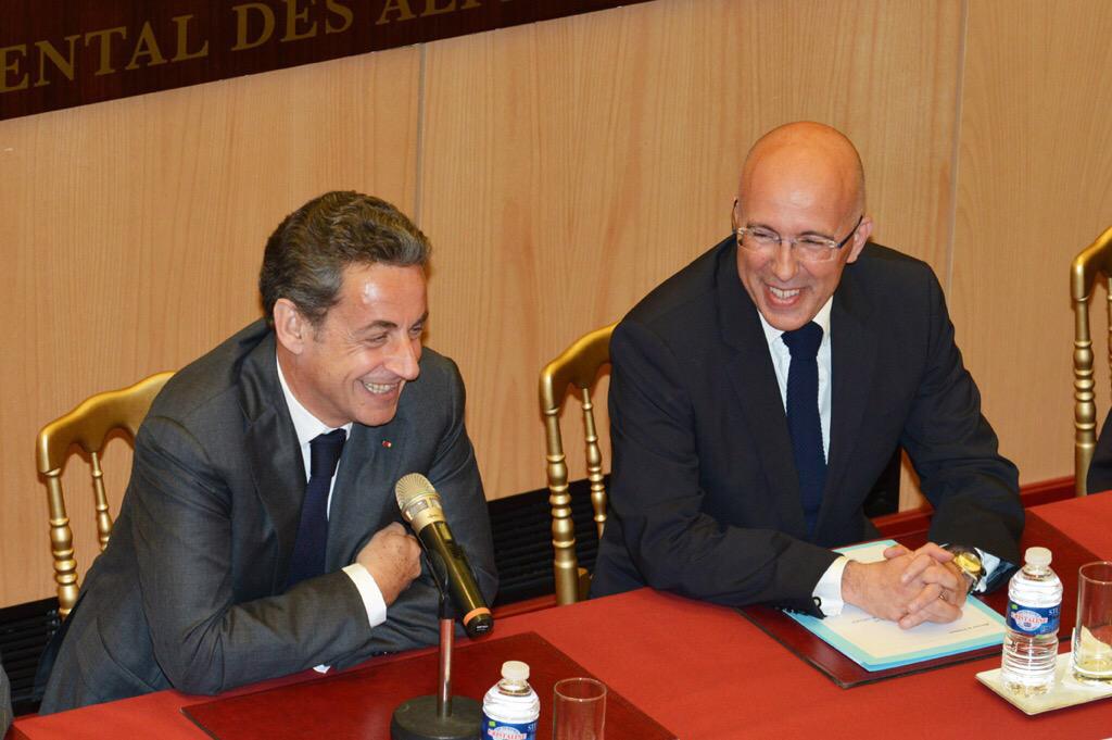 eciotti's tweet photo. J'ai reçu @NicolasSarkozy au Conseil départemental 06 pour présenter notre bilan de la lutte contre la #fraudesociale http://t.co/iCvtO181Mk