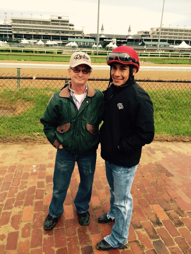 Paco with Pat Day @ Churchill