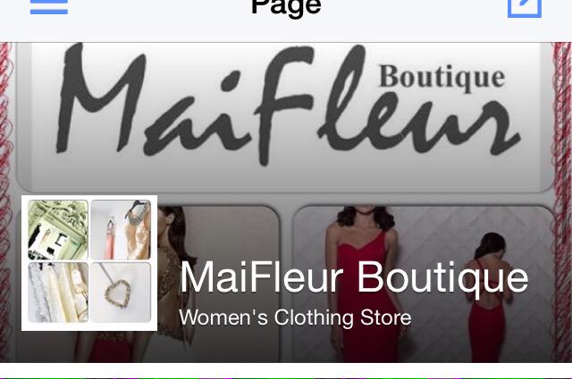 Follow us on instagram and Facebook @maifleurboutique for gorgeous dresses for that special occasion
