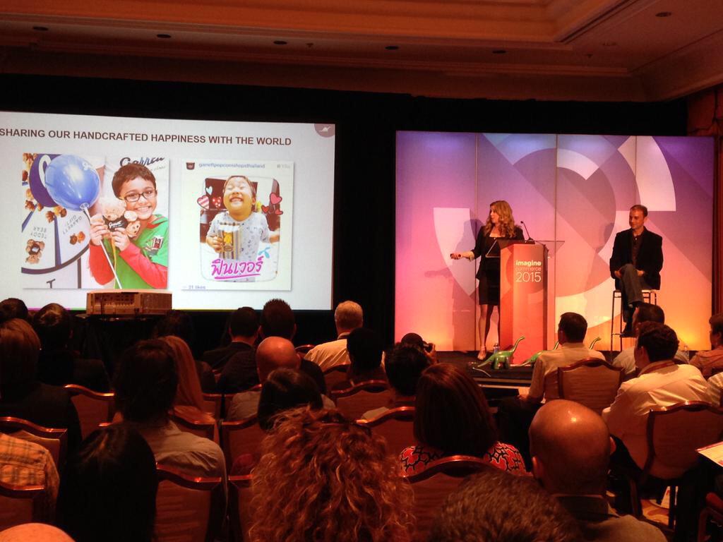 EllyDeutch: Thank you again to our partners @magento @Bronto for honoring us at the #ImagineCommerce Summit at @WynnLasVegas! http://t.co/JdRvIhSRKv