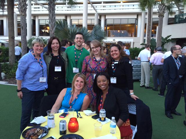 PattyDBrown's tweet image. Great time with good friends poolside at #CSCTransform with @DoroGosling @ZackINova @emrcooper @RaneeV @VIVACreative