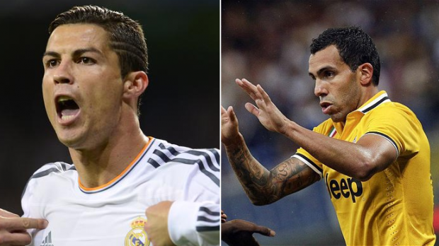 BetFreeDirect's tweet image. Football Special with Coral 

Ronaldo/Tevez both to score in 90 mins - 9/2

bit.ly/1EbcZUq

#football #coral