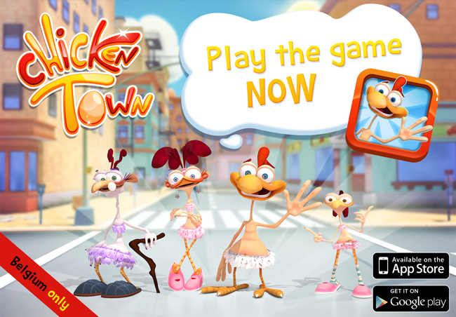 ChickenTownGame's tweet photo. Chicken Town is now available for FREE on your mobile!

iOS: http://t.co/bf32BMBNIj

Android: http://t.co/JJwLg3zpP7 http://t.co/6usdUfbre7