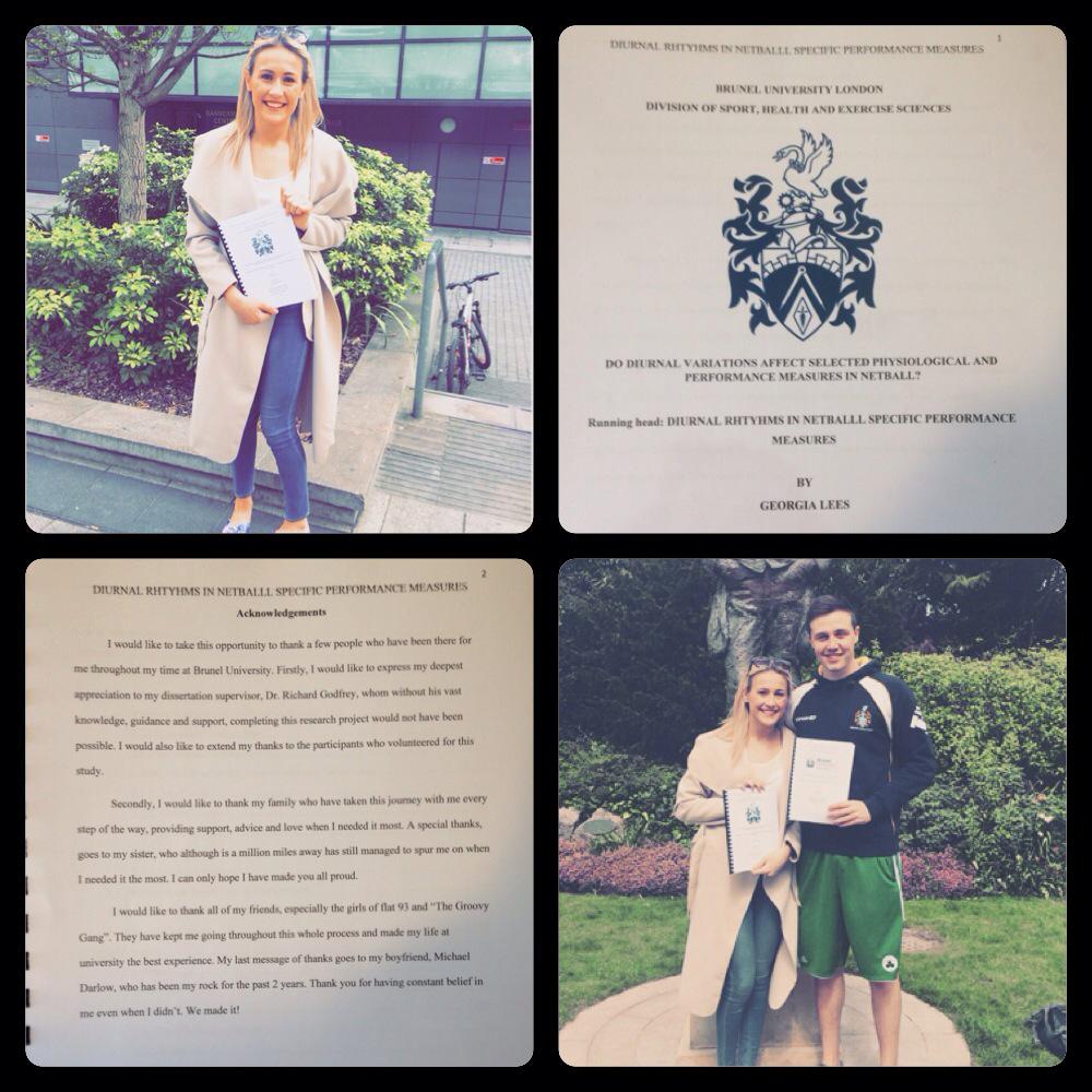 georgialeesxo's tweet image. ITS DONE! Just 3 more exams standing between me and graduation! #DissertationHandIn #BrunelUniversity 🎓💪🎉