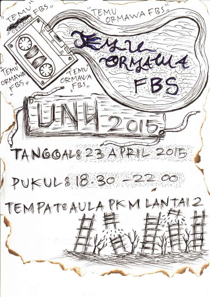 Hadirilah temu ormawa FBS. Kamis 23 April 2015 di Aula PKM lt 2. Don't miss it @bdsmodern <a href="/himapbsiuny/">HIMA PBSI UNY</a> @edsafbsuny