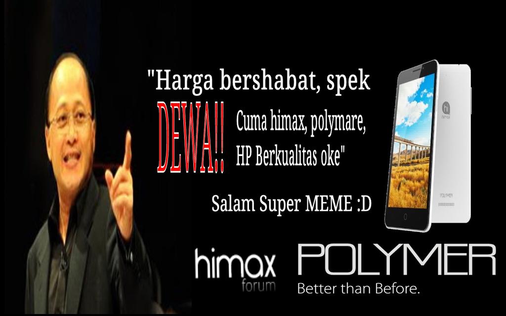 RiszkiParawhore's tweet photo. @Himax_Indonesia 
#HimaxIndonesia 
#PolymerXLaunhing
#GetFreePolyXwithMEME
#HimaxEvent
Salam super MEME :D smoga win http://t.co/lfwgzG6EUQ