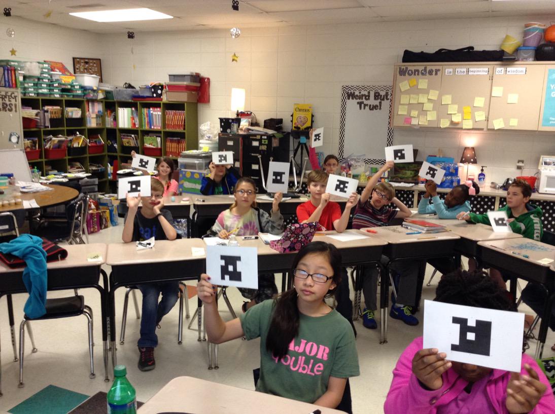 MWhiteStudents's tweet photo. We enjoy using @Plickers! #meshawks @monroviaelem @madcoschools #madcotims http://t.co/zsedqX8OL0