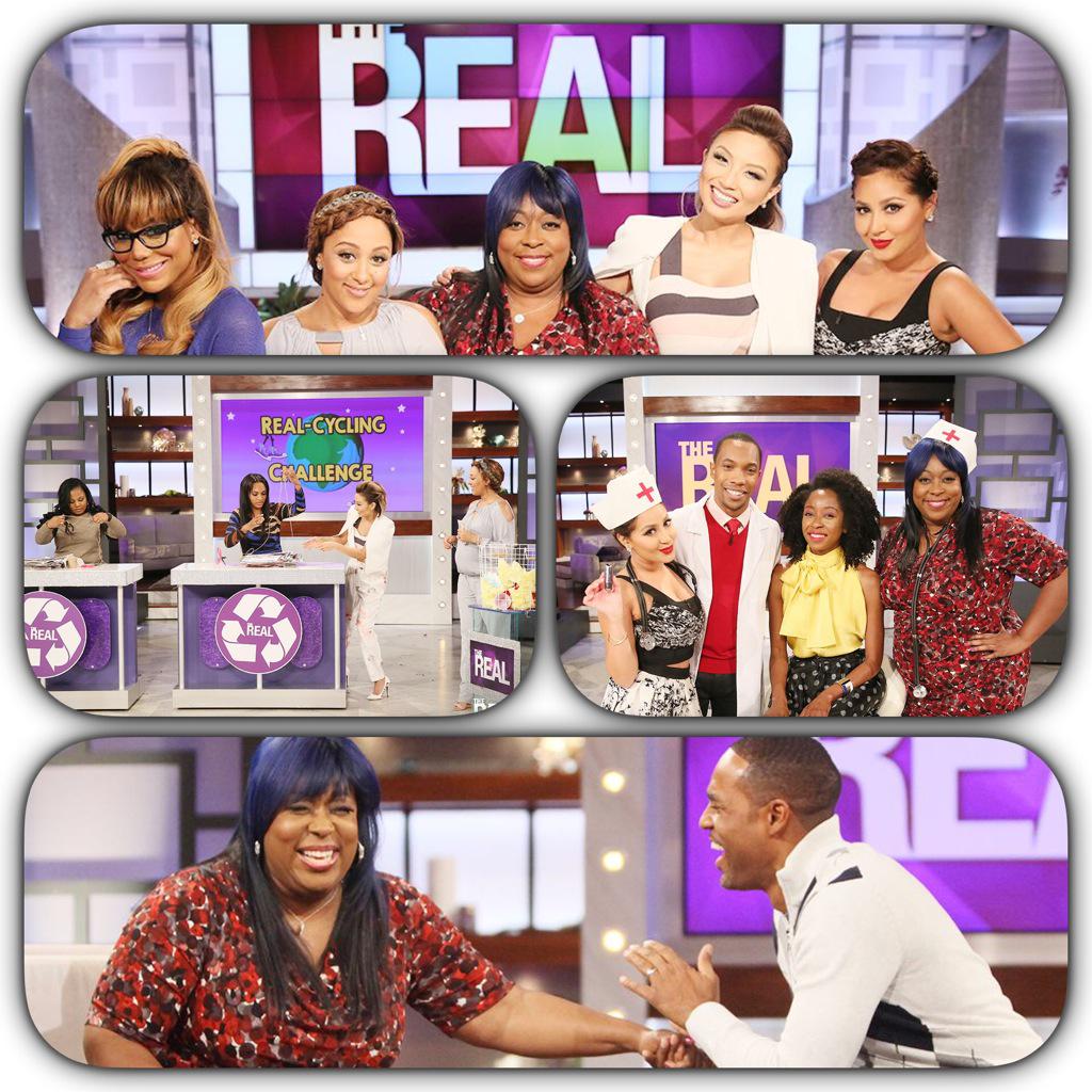 Today on #TheReal, we’re celebrating Earth Day, and from the hit show “Grey’s Anatomy,” <a href="/JasonWGeorge/">Jason Winston George</a> is here!