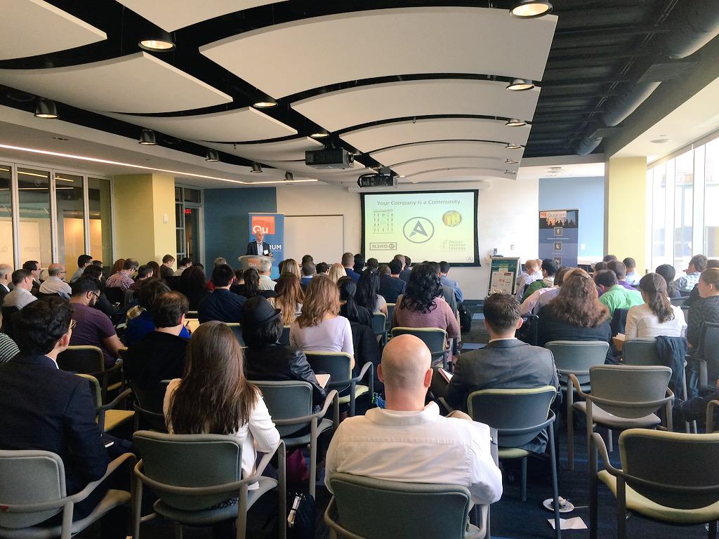 We've packed <a href="/UCScienceCenter/">Science Center</a> with entrepreneurs for #PTW15 Business Day!!