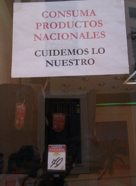 Esto es consumo responsable, esto es lo que hace falta.
Defendamos el comercio tradicional y de calidad.