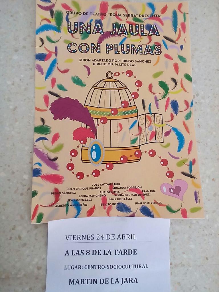 humildadsy's tweet photo. @EquaSerra vuelve a actuarvel viernes 24 en Martin de la Jara http://t.co/773OIDDdRS