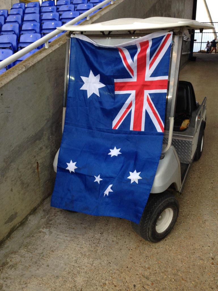 Hunsy1969's tweet photo. #flagsforfeds could be interesting if @matty1969m3 has to drive buggy on tonite @ReadingFC http://t.co/T0PLVEvxU8