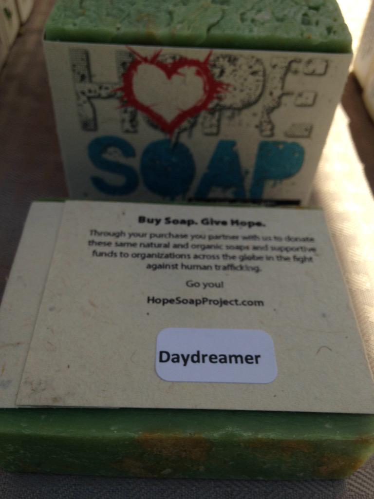 KSUFarmerMarket's tweet image. Come dream of a happy future with @HopeSoapProject   Try Daydreamer, their big spring scent. #handmade #farmersmarket