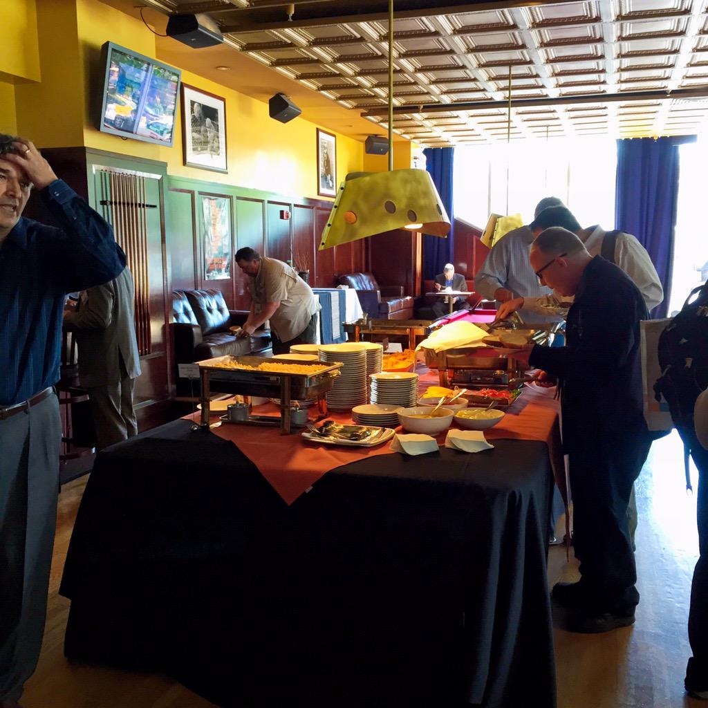 RT <a href="/whitehatsec/">Not Really WhiteHatSec</a>: Rack em' Up lunch at Jillian's with trick pool player Billy the Kid <a href="/RSAparties/">RSA Parties</a> #RSAC