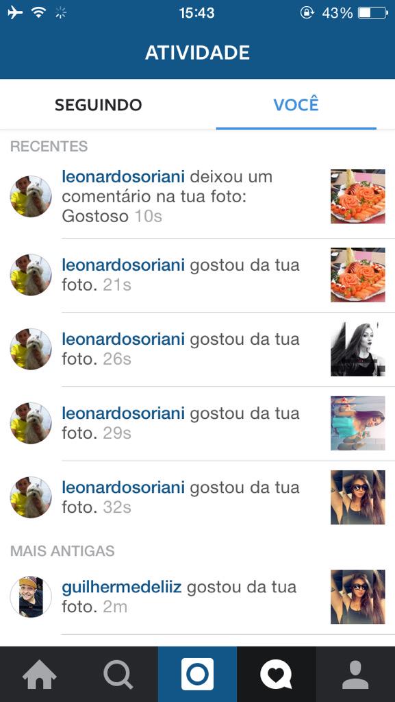 fesoriani_'s tweet photo. Meu irmão chegou no Instagram 😂😂 http://t.co/eHrgDPJAaf