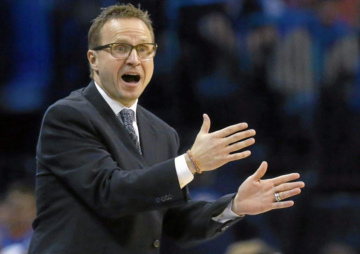 LakersGrrrrl's tweet photo. Scott Brooks out as Oklahoma City Thunder coach after 7 seasons http://t.co/RSVUf9rvFQ #sports #NBA http://t.co/oxwoeMKmnk