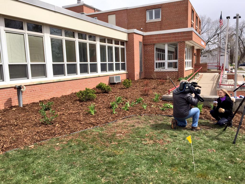 GravelyMowers's tweet photo. Before and After photos. Happy to be making some positive change to the Harbor House landscaping. #PLANETDOS http://t.co/vBheULJtLu