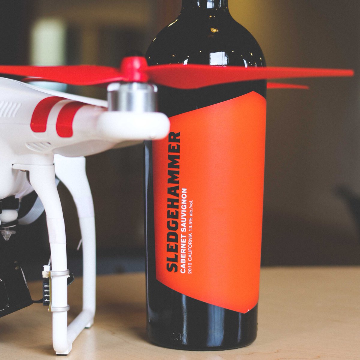 Coming soon. #DroneCorkPop #SledgeHammer #drone